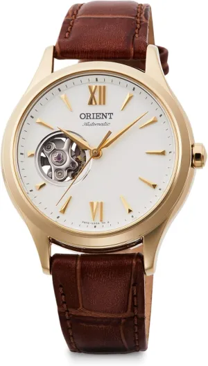 Orient RN-AG0728S Women's Automatic Watch, Mechanical, Automatic, Open Heart, Dial color - white, Classic Ladies Watch