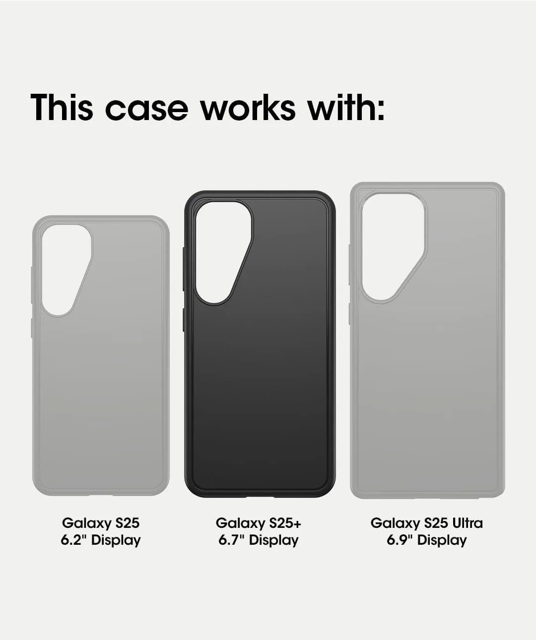 OtterBox Galaxy S25  (Only) - Defender Series Case - Lichen The Trek - Screenless - Rugged & Durable - with Port Protection - Holster Clip Included - Microbial Defense Protection