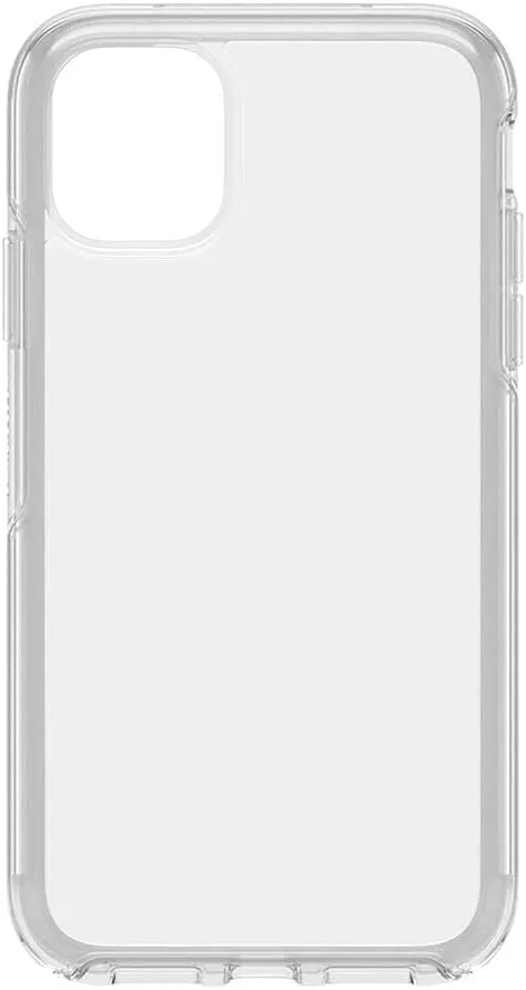OtterBox iPhone 11 Symmetry Series Case - Clear, Ultra-Sleek, Wireless Charging Compatible, Raised Edges Protect Camera & Screen