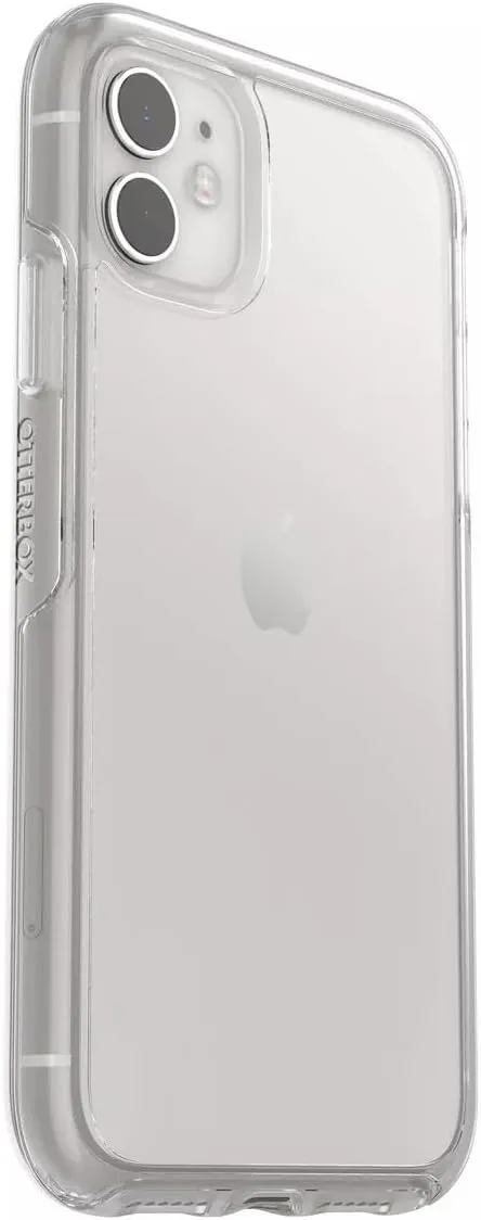 OtterBox iPhone 11 Symmetry Series Case - Clear, Ultra-Sleek, Wireless Charging Compatible, Raised Edges Protect Camera & Screen