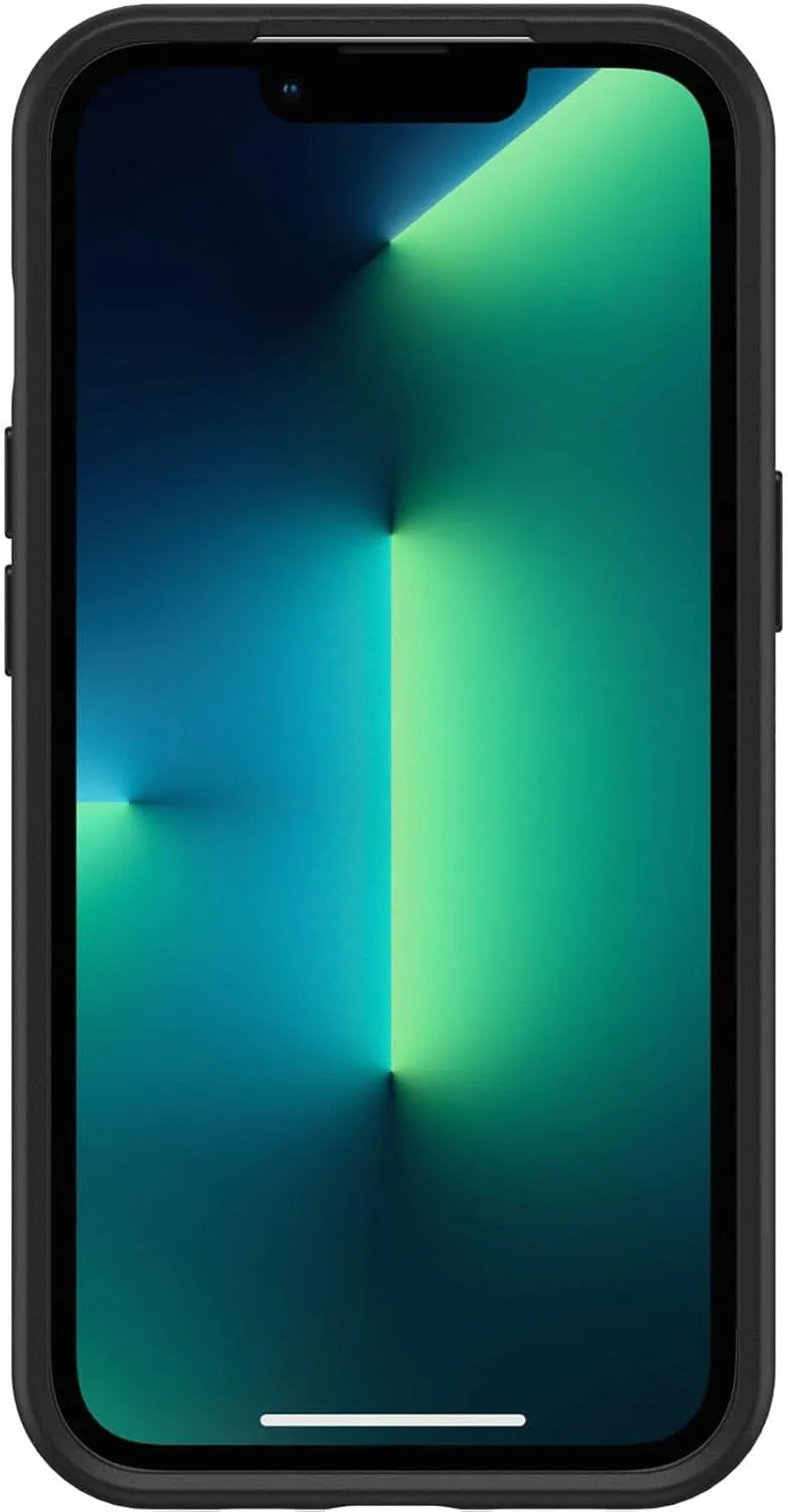 OtterBox iPhone 13 Pro Max & iPhone 12 Pro Max Symmetry Series Case - Enigma (Black/Enigma Graphic), Ultra-Sleek, Wireless Charging Compatible, Raised Edges Protect Camera & Screen