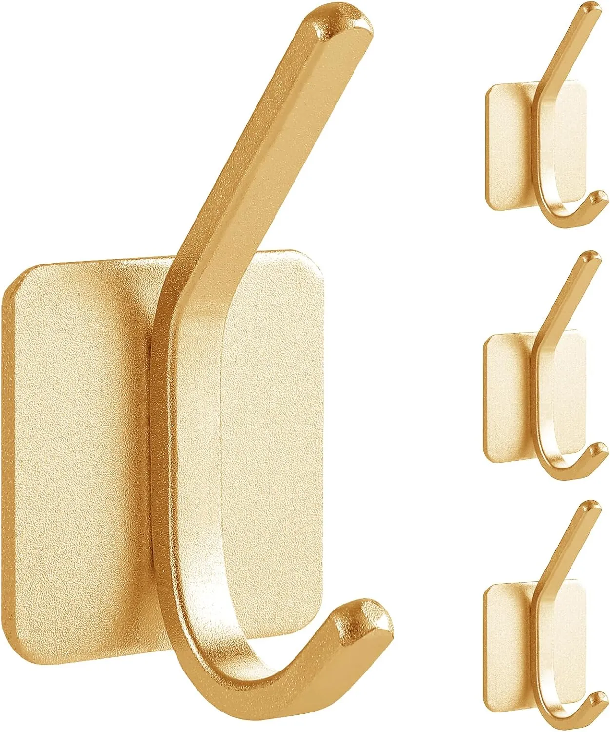 Paoli Heavy Duty Self Adhesive Hooks - Sturdy self Adhesive Hooks for Home, School and Office Easy to fit and Remove,with a Maximum Load Capacity of 30lb (4 PC).