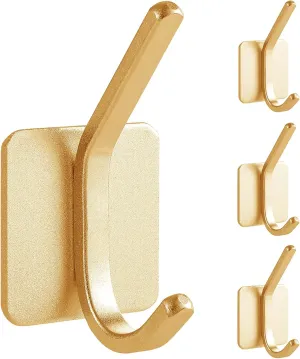 Paoli Heavy Duty Self Adhesive Hooks - Sturdy self Adhesive Hooks for Home, School and Office Easy to fit and Remove,with a Maximum Load Capacity of 30lb (4 PC).