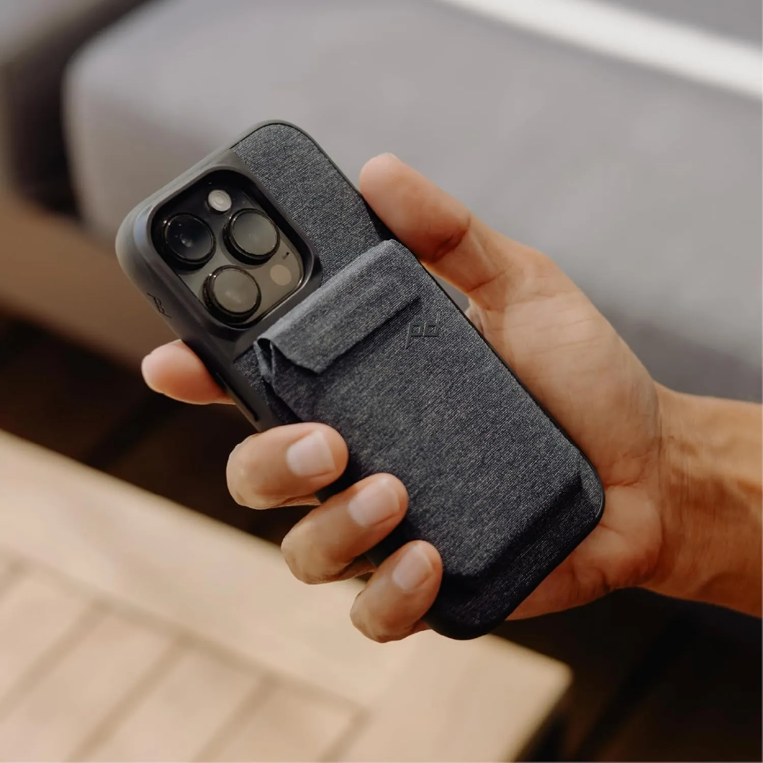 Peak Design Mobile Everyday Case Compatible with iPhone 15 - Sage
