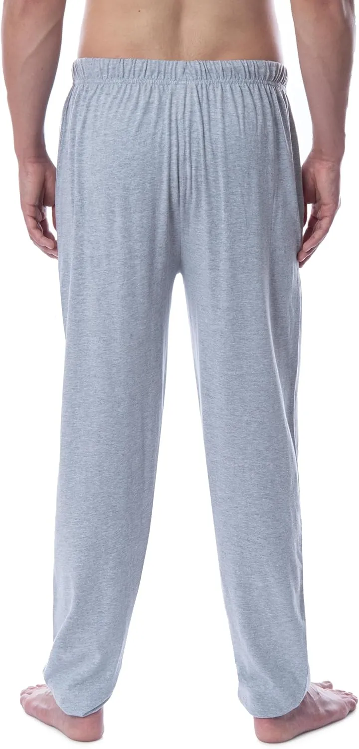 Peanuts Men's Joe Cool Rocker Character Logo Sleep Jogger Pajama Pants
