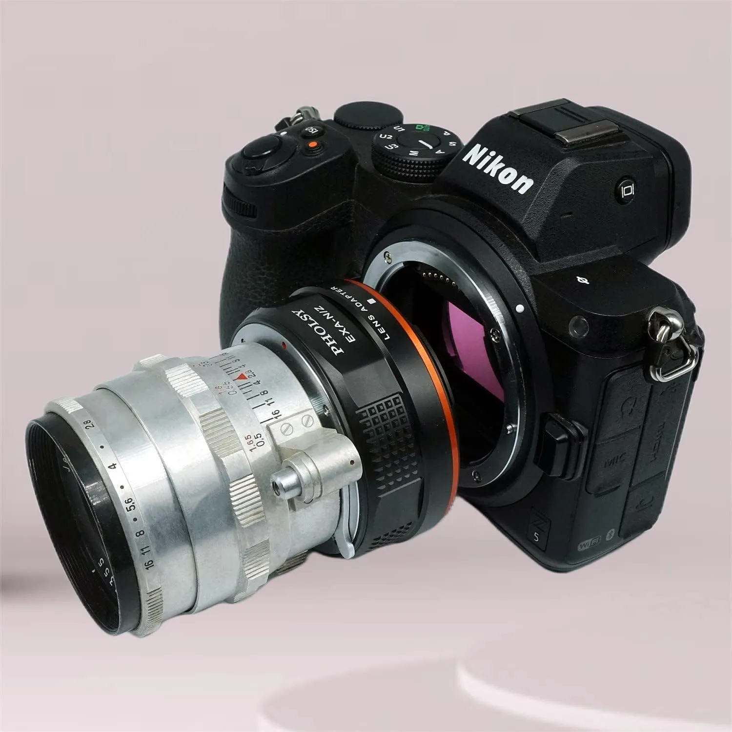 PHOLSY Lens Adapter Compatible with Exakta Mount Lens (Not Compatible with Topcon) Compatible with Nikon Z Camera Compatible with Nikon Z fc, Z30, Z9, Z8, Z6, Z7, Z5, Z50 (NOT FIT Z6 II and Z7 II)
