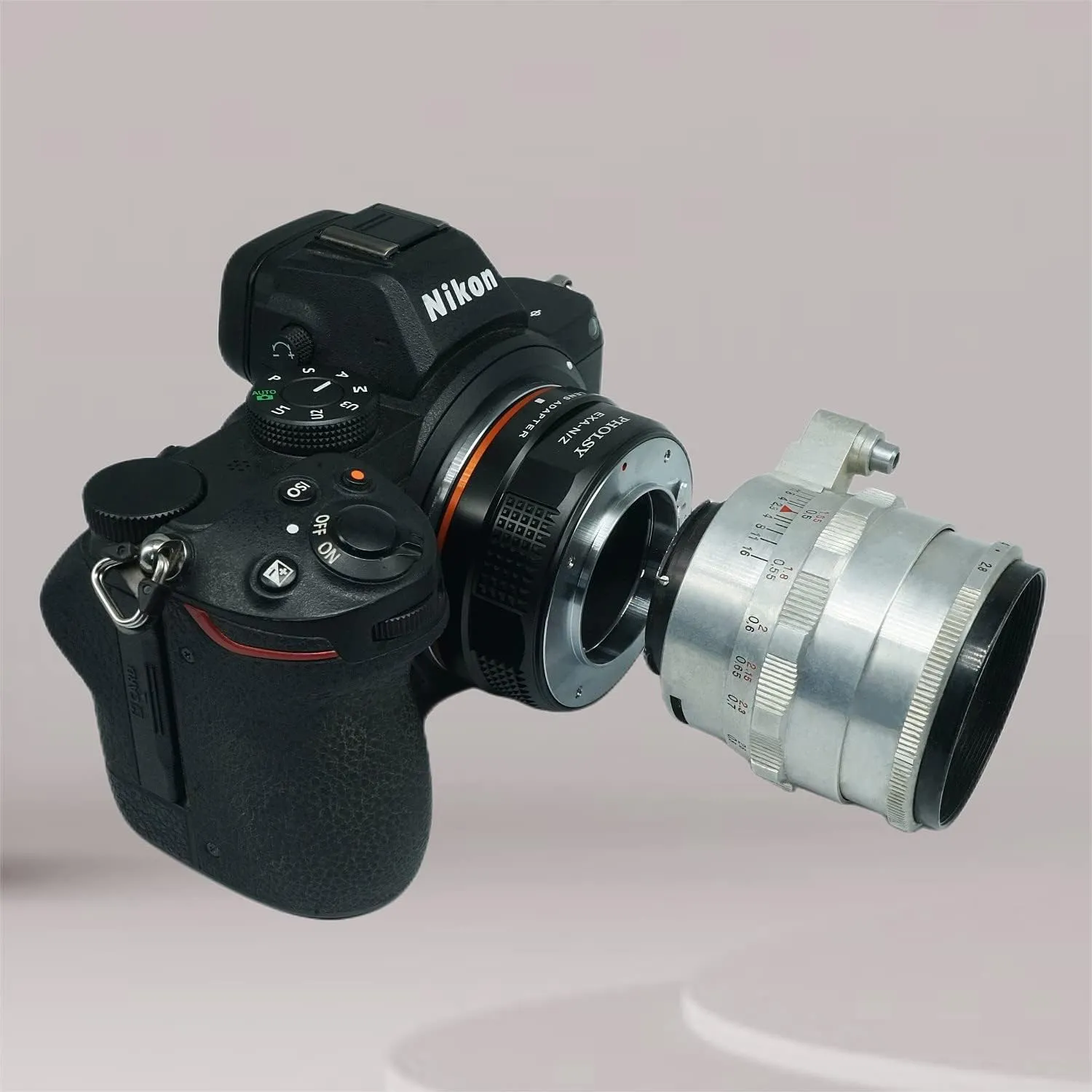 PHOLSY Lens Adapter Compatible with Exakta Mount Lens (Not Compatible with Topcon) Compatible with Nikon Z Camera Compatible with Nikon Z fc, Z30, Z9, Z8, Z6, Z7, Z5, Z50 (NOT FIT Z6 II and Z7 II)