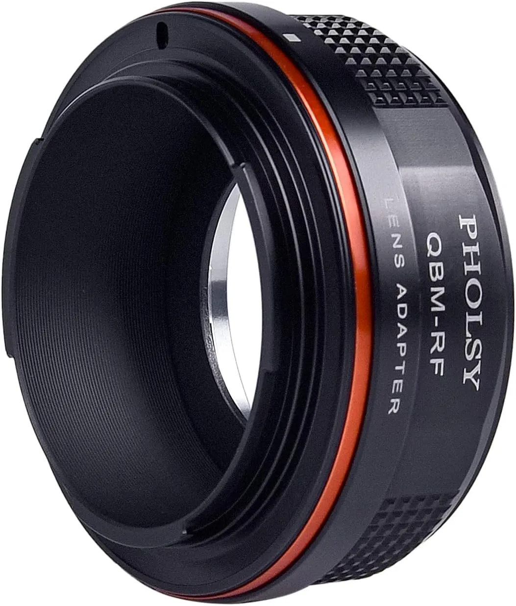 PHOLSY Lens Mount Adapter Compatible with Rollei QBM Mount Lens to Canon EOS RF Mount Camera Body for EOS R8, R50, R6 Mark II, R7, R10, R3, R5, EOS R5C, R6, EOS R, EOS RP, QBM to RF