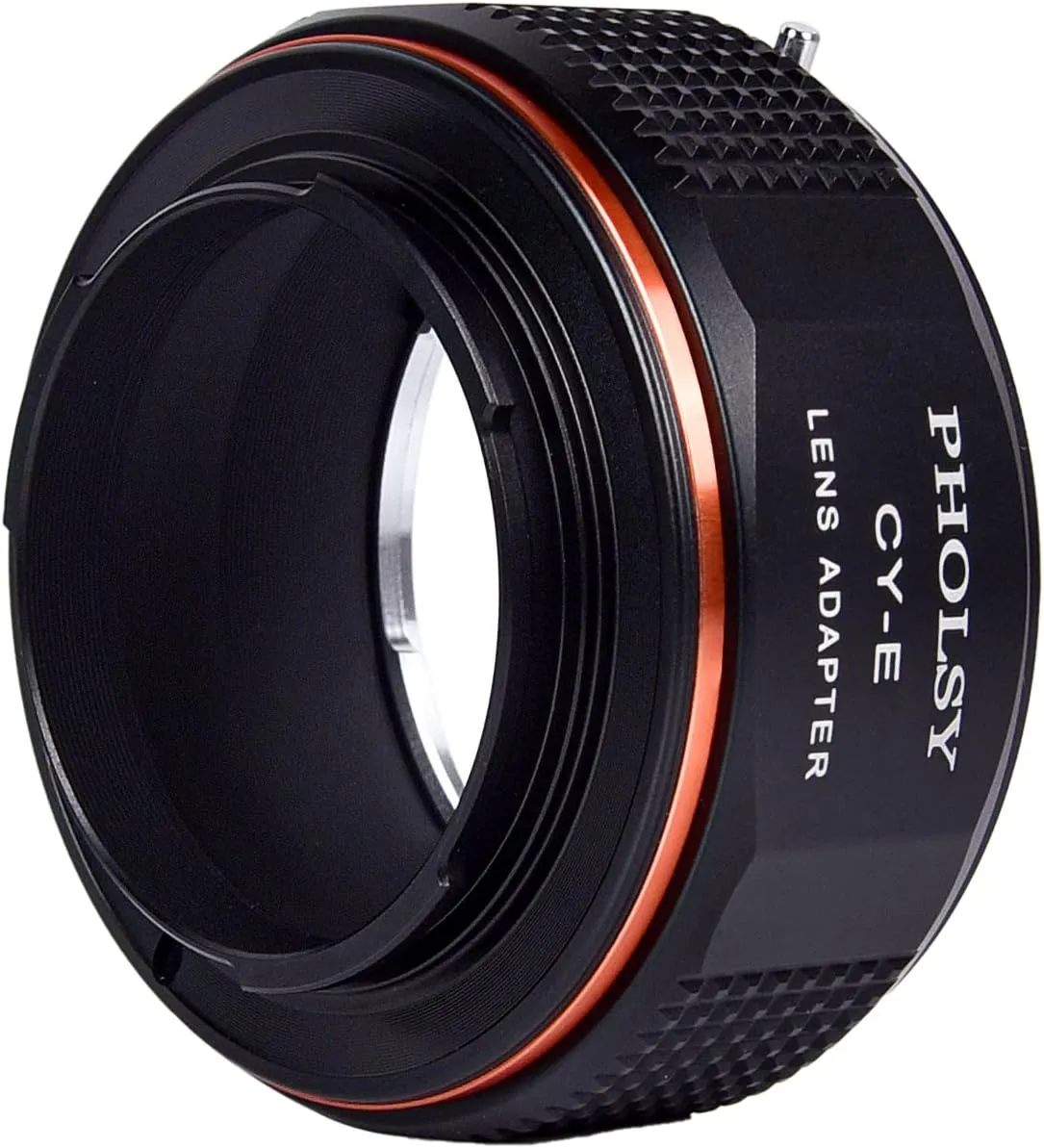 PHOLSY Lens Mount Adapter Compatible with Yashica Contax C/Y Lens to E Mount Camera Compatible with Sony a1 a9ii a7S iii/ii a7R v/iv/iii/ii a7C a7 iv/iii/ii a6600 a6500 a6400 a6300 a6000 NEX etc.