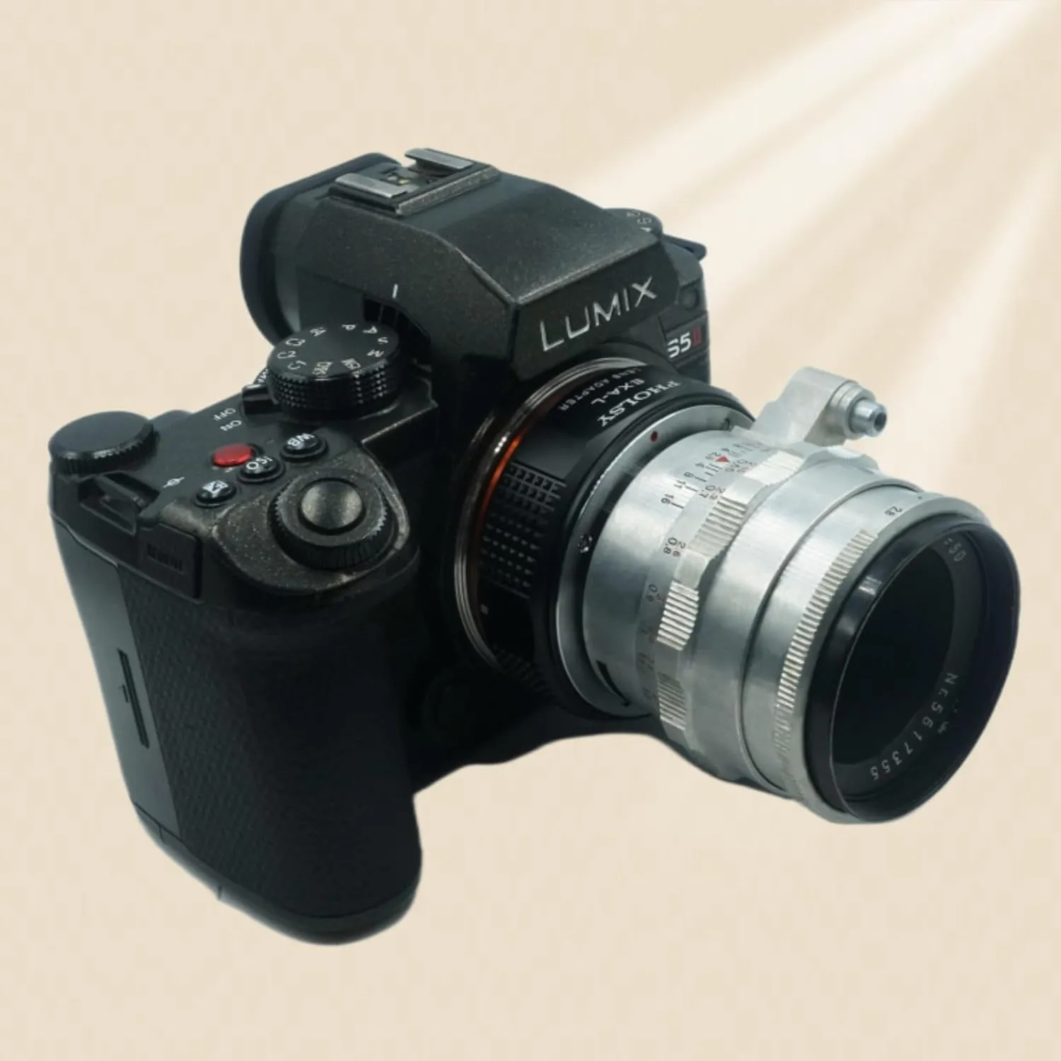 PHOLSY Lens Mount Adapter Exakta to L Compatible with Exakta (Not compatible with Topcon) Lens to Leica L Mount Camera Compatible with Leica SL2, SL2-S, CL, TL2, Lumix S5, S1, BS1H, SIGMA fp, fp L