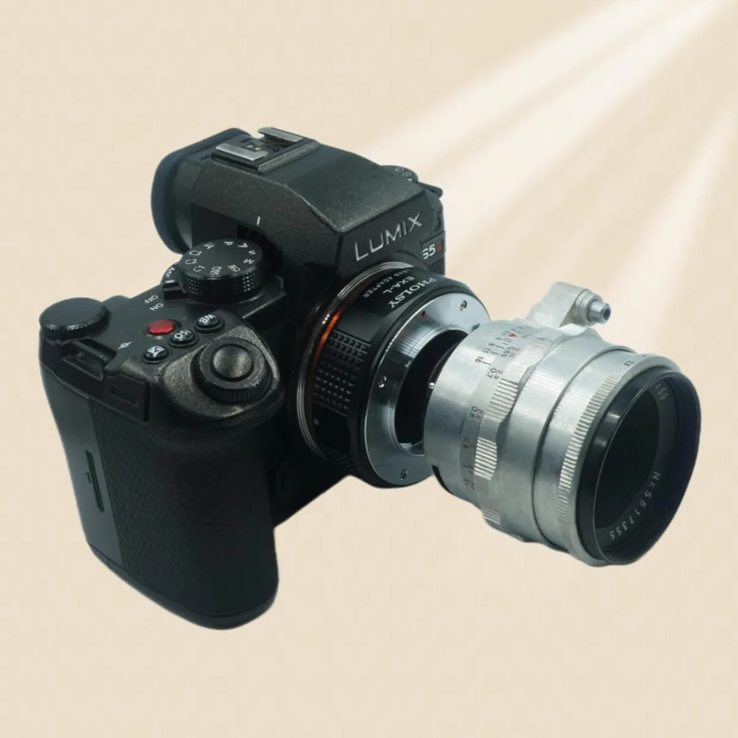 PHOLSY Lens Mount Adapter Exakta to L Compatible with Exakta (Not compatible with Topcon) Lens to Leica L Mount Camera Compatible with Leica SL2, SL2-S, CL, TL2, Lumix S5, S1, BS1H, SIGMA fp, fp L
