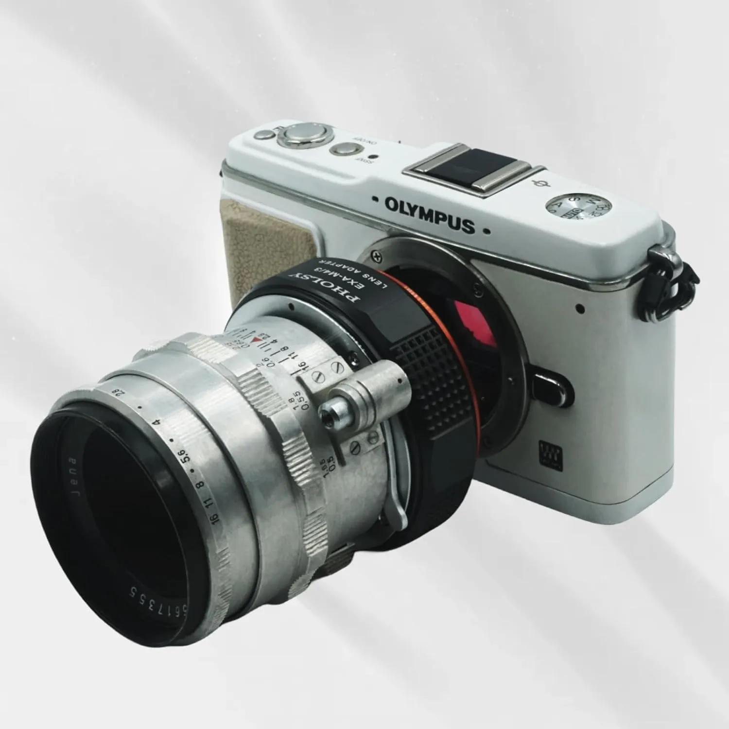 PHOLSY Lens Mount Adapter Exakta to M4/3 Compatible with Exakta (Not Compatible with Topcon) Mount Lens to Micro Four Thirds (M4/3 MFT) Mount Cameras Compatible with Olympus Panasonic Lumix Cameras
