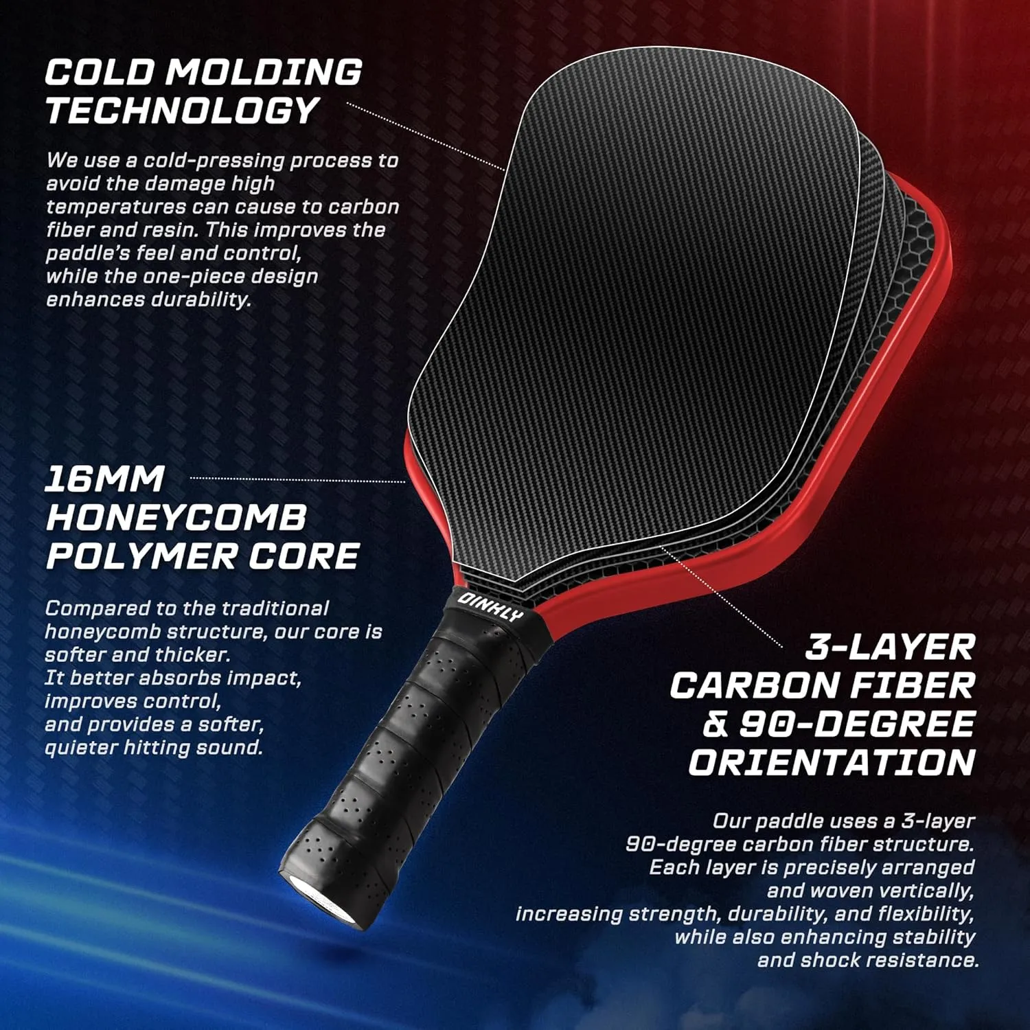 Pickleball Paddles Set of 2/4- USAPA Approved Graphite/Fiberglass Pickleball Racket, 2 Pickleball Rackets, 4 Balls and 1 Portable Carry Bag, Aesthetic Pickle Ball Set for Men Women Beginners