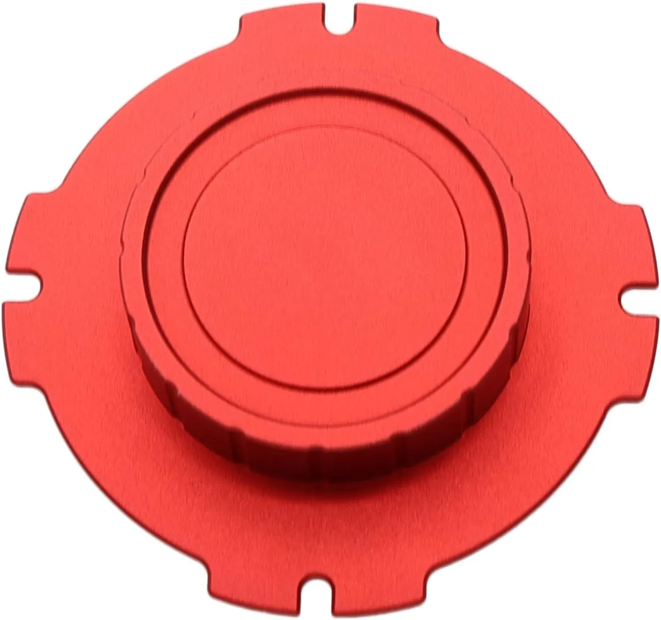PL Mount Lens Cover Cap, Anti-Dust Scratch-Protection for ARRI Zeiss Angenieux Cooke Fujinon RED Sony Canon Camera, Red Metal