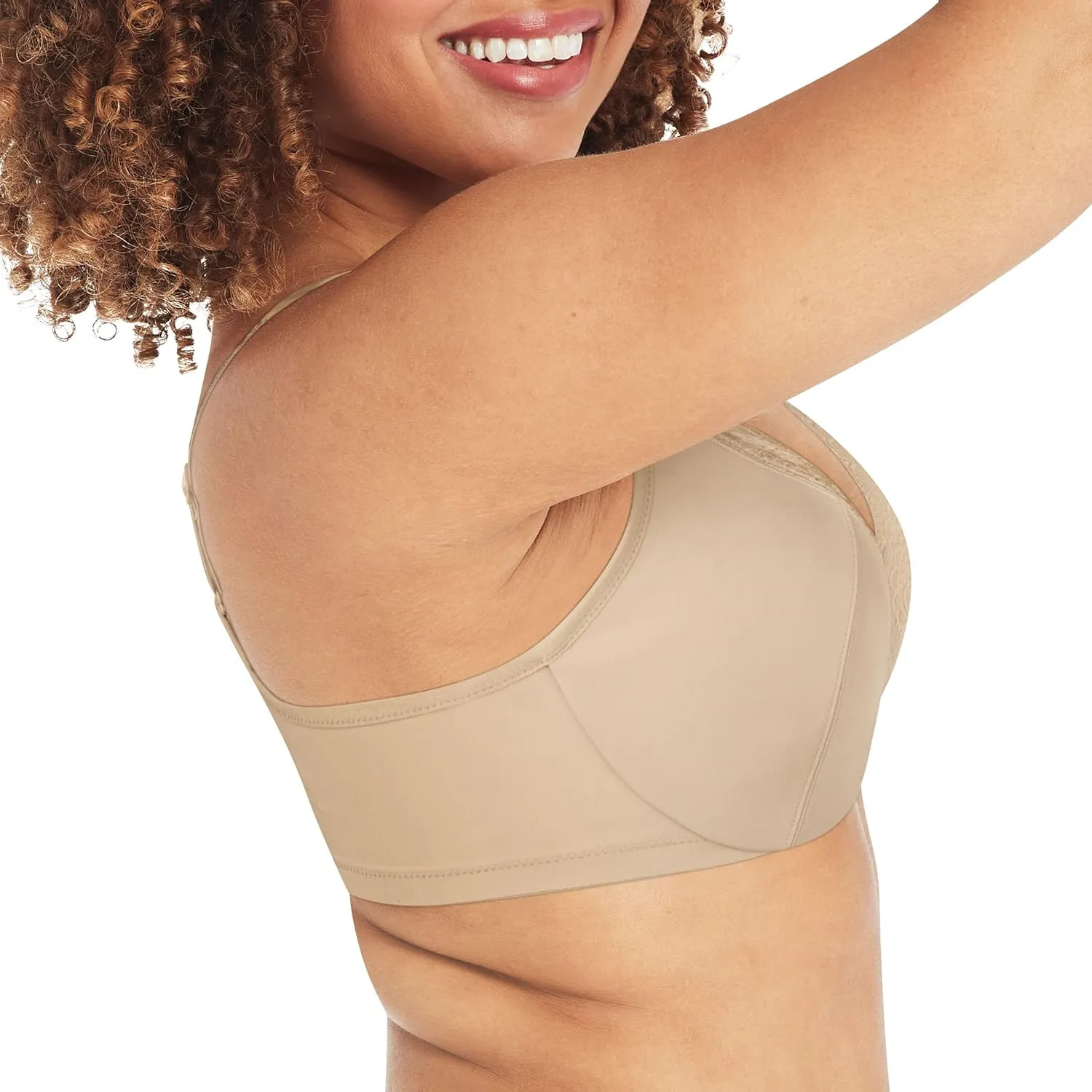 PLAYTEX Women's Secrets Front-close No-poke Dreamwire Underwire Bra, Cooling Trusupport Bra