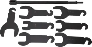 Pneumatic Fan Wrench Kit Set Baggie Fan Wrench Fanner Purse Steel for 43300 7Pcs Bagging Bag Purse Mechanical