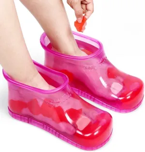 Portable Foot Soaking Shoes, Relaxing Foot Bath Basin, Movable Pedicure Tub for Blood Circulation and Thermal Massage