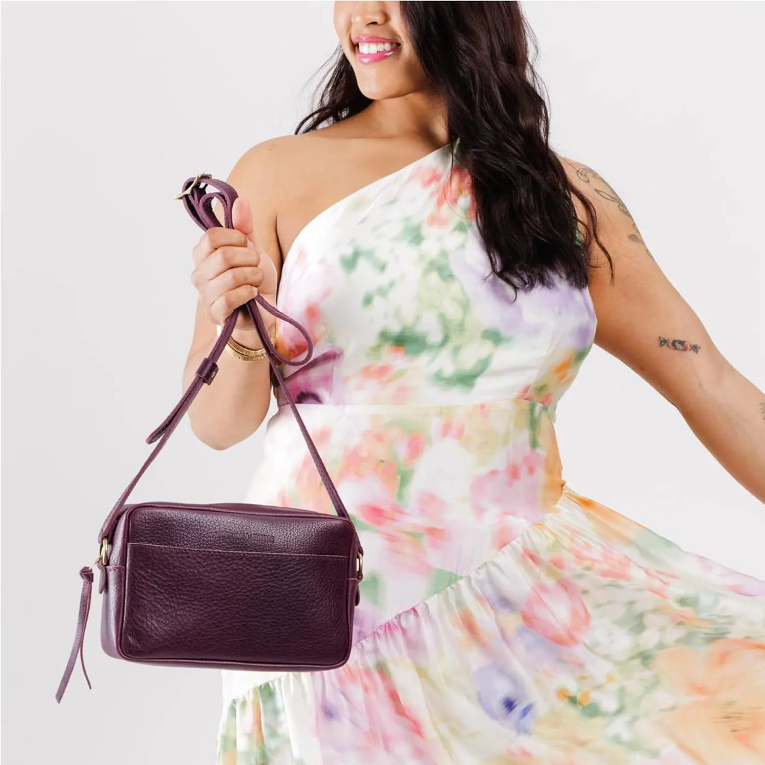 Portland Leather Goods Large Camera Bag Purse for Women – Handmade from the Finest Full-Grain Hides