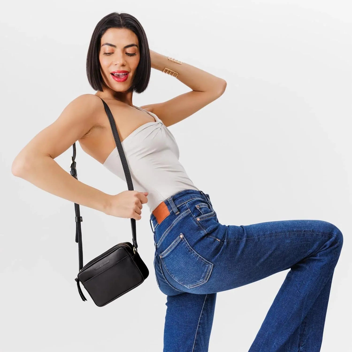 Portland Leather Goods Small Camera Bag Purse for Women – Handmade from the Finest Full-Grain Hides