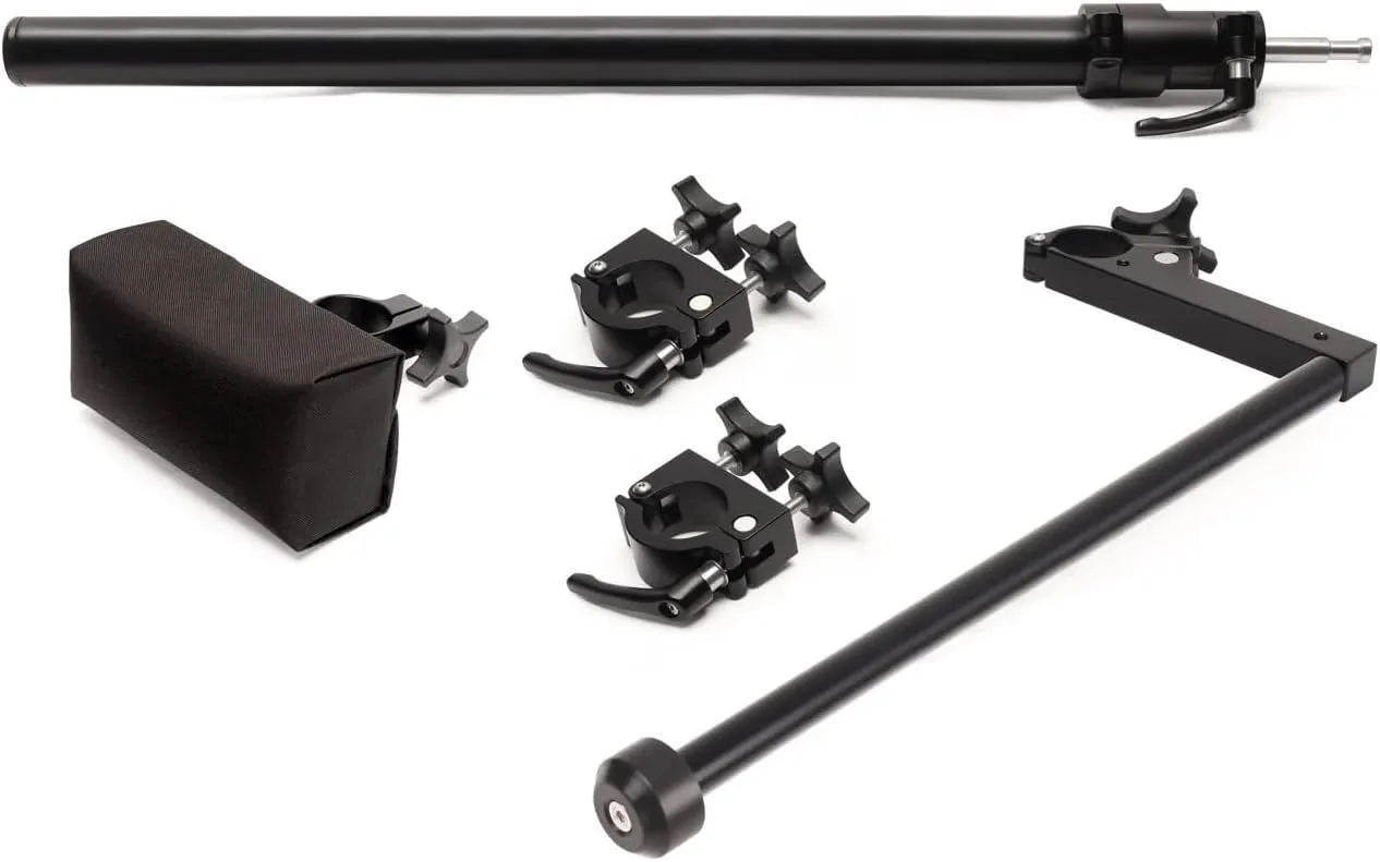 PROAIM Steadicam System for Camera Production Carts. Supports Stabilizers, Vest & Flycam Flowline Rigs, CNC Aluminum Made. Includes 2-Stage 1.75" Mast Riser with a 5/8" Baby Pin Adapter (SS-CT)
