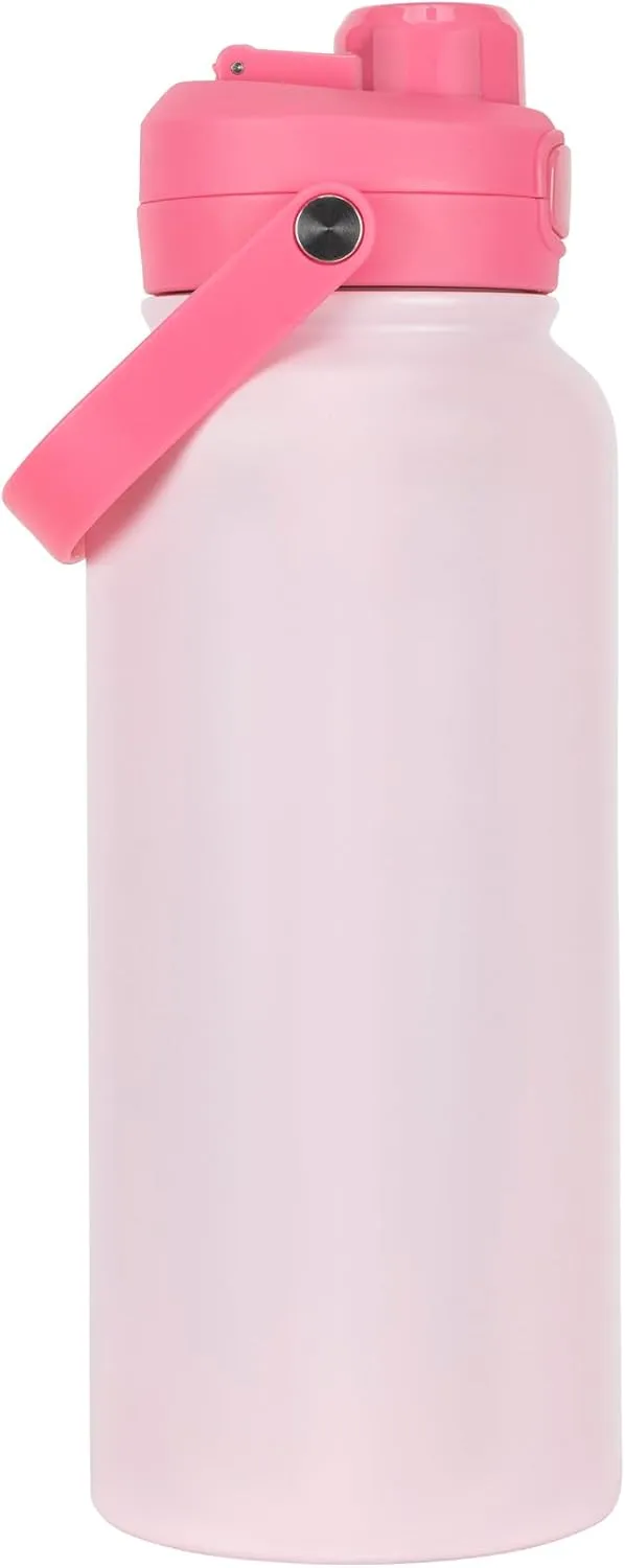 PUMA Evercat 32 oz Stainless Steel Water Bottle, Magic Rose, One Size