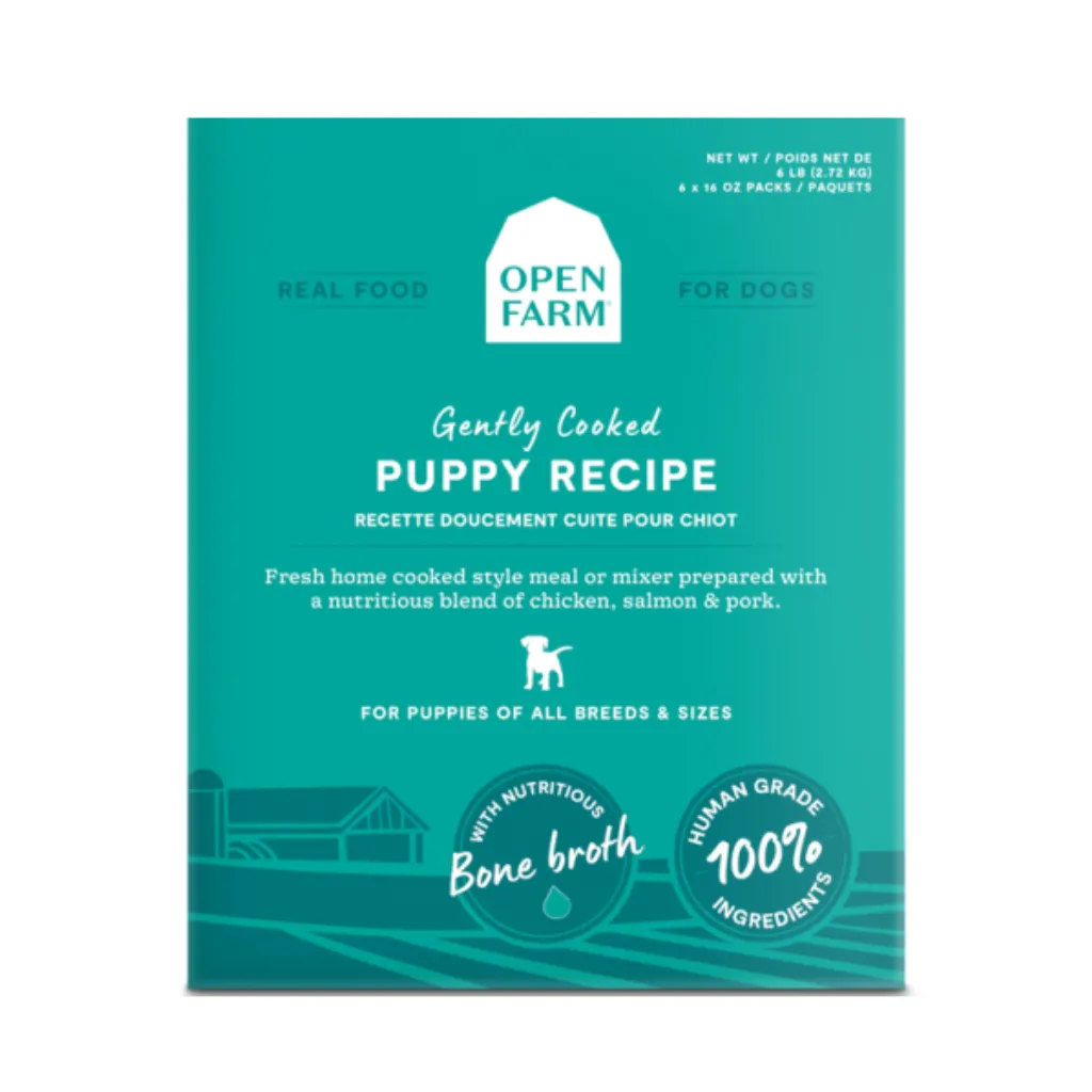 Puppy Gently Cooked