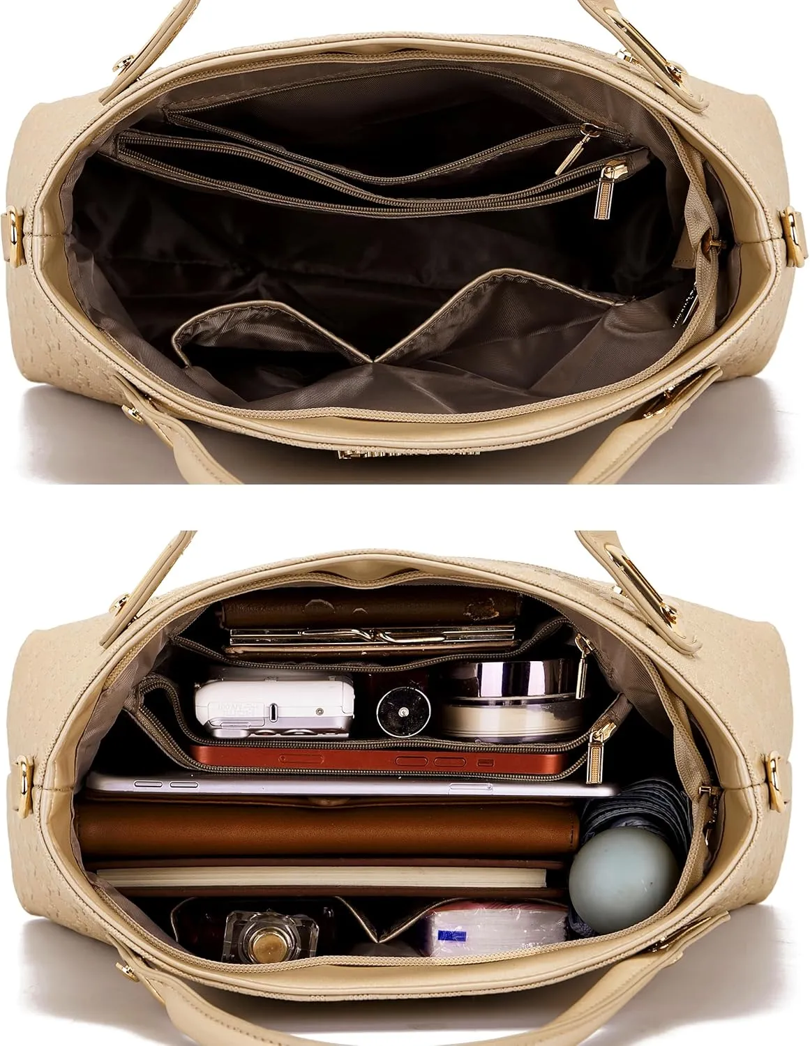Purse for Women Fashion Medium Shoulder Bag Crossbody Bag Top Handle Tote Handbag Set 4PCS