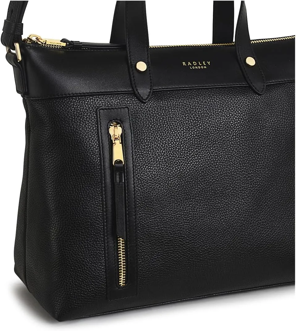 RADLEY London Zippy Women's Medium Leather Ziptop Satchel Bag