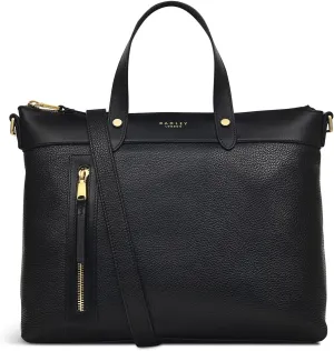 RADLEY London Zippy Women's Medium Leather Ziptop Satchel Bag