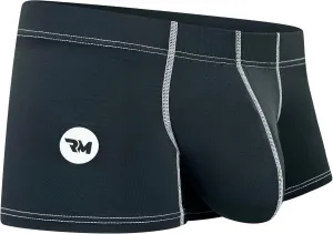 Real Men Bulge Enhancing Pouch Underwear for Men – 1 or 4 Pack Nylon 3 Inches- Ice Silk Mens Boxer Briefs ABCD Pouches XS-5XL