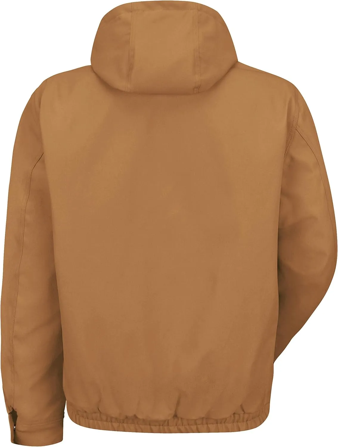 Red Kap Men's Blended Duck Zip Front Hooded Jacket