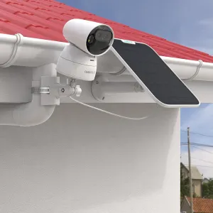 Reolink Argus Track 4K PTZ Solar Security Camera Adapter, Outdoor Pole Mount and Solar Panel Gutter Mount
