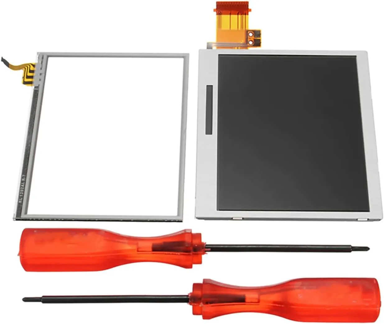 Repairing Bottom LCD Display Touch Screen for Nintendo DS Lite DSL NDSL, Console Screen Replacement