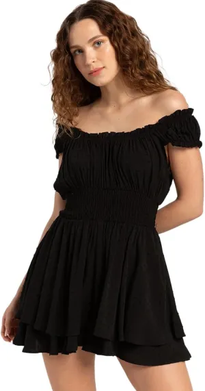 Rsq Womens Clip Dot Tier Romper