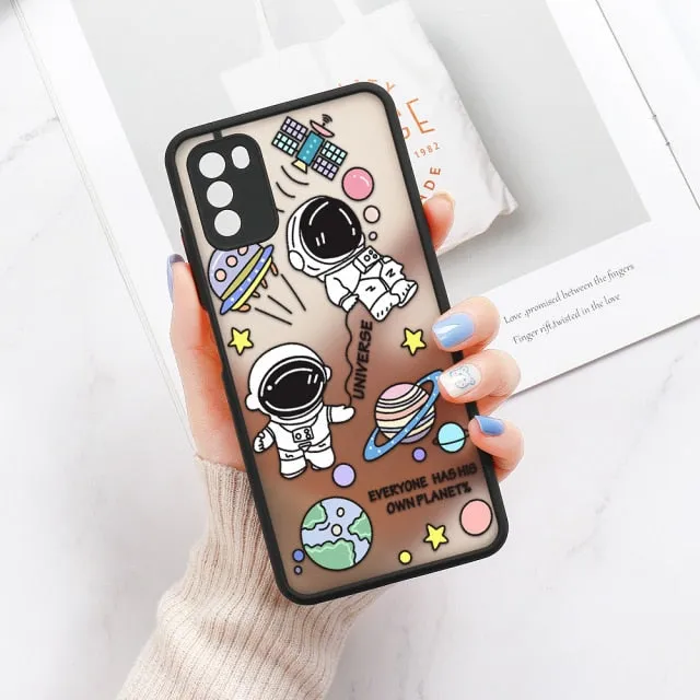 S21 Case for Samsung A52 Case A12 A51 A32 Flower Cover Samsung Galaxy A52S S21 Ultra S20 FE Plus A22 A50 A72 A31 A71 A21S Fundas