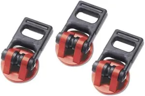 Sachtler Rubber Feet with Locking Device for Tripods with The Off-Ground Spreader and for The Pedestal CII Camera Support, Set of 3
