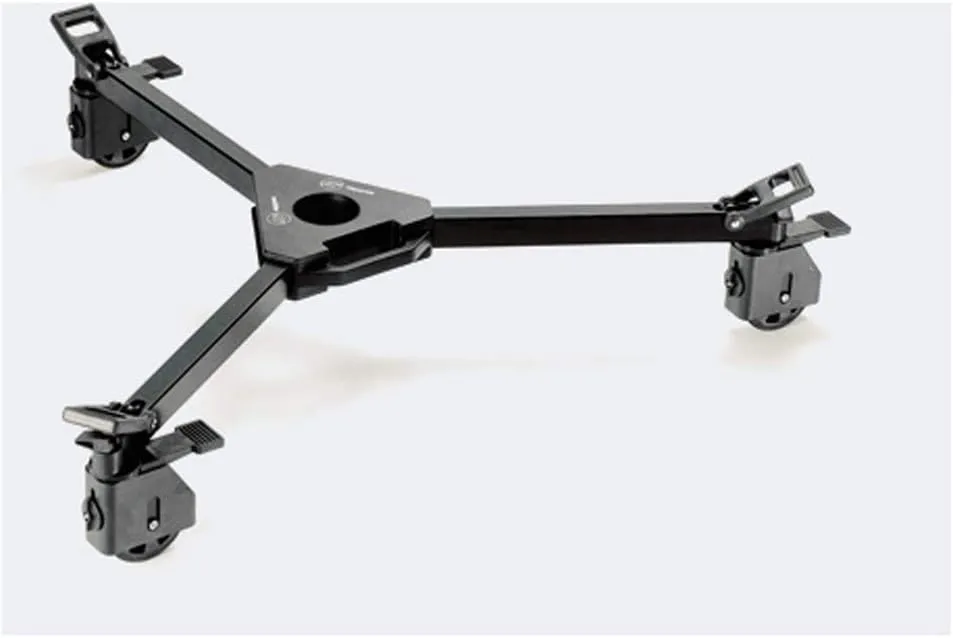 Sachtler Tripod Dolly DV100 for Series 100, 150, Speedlock and Pedestal CII Camera Supports with Tracking Locks