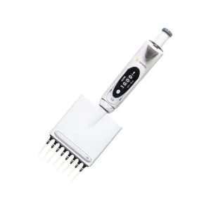 Sartorius mLINE 725120 Mechanical Pipette, Eight Channel, 0.5-10µl Volume Range, 0.01µl Increment