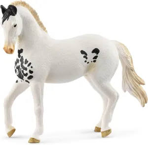 Schleich HORSE CLUB - Marwari Stallion - 5" Hand-Painted Collectable, Realistic Toy Horse Figurine for Girls and Boys. Durable Educational Figure for Fun Imaginative Play. Cool Kids Toys Ages 5  14898