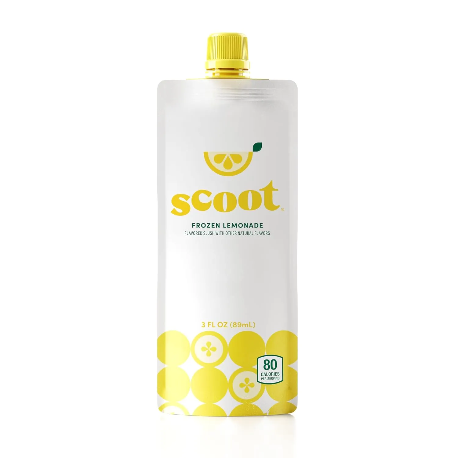 Scoot Frozen Lemonade 12 Pack: Original Lemon 12-3.25-ounce Shelf-stable Pouches of Classic Lemon Flavor Lemonade, Ready to Freeze, Squeeze Into a Slushy, and Enjoy