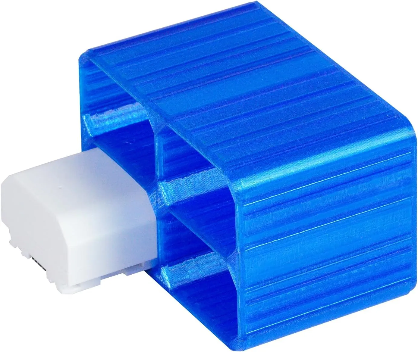 Selens TPU Air Bladder NP-FZ100 Camera Battery Case Bag Box for Sony NP-FZ100 Battery (Blue 4 Sections)