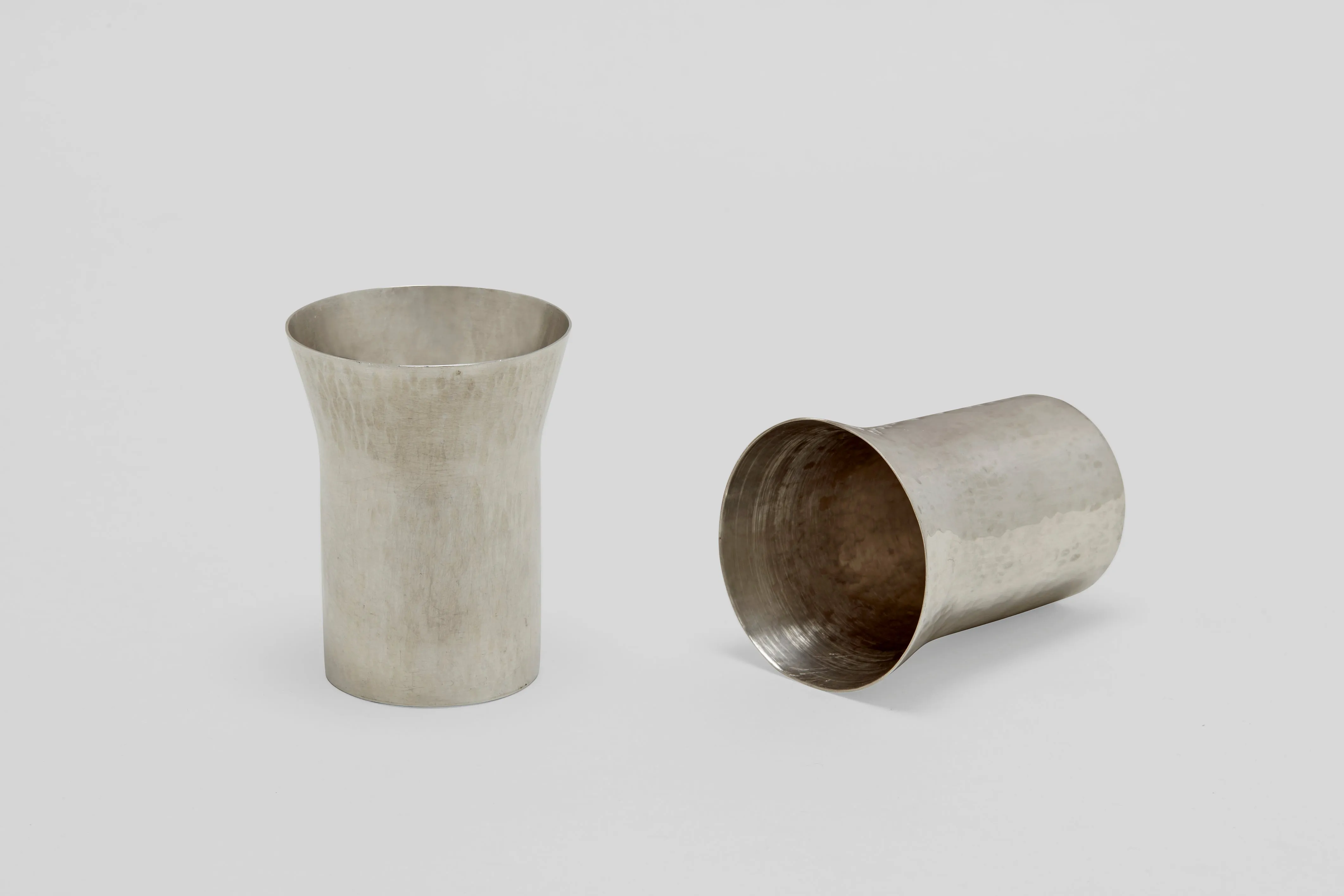 Set of Twelve Sterling Shot Cups