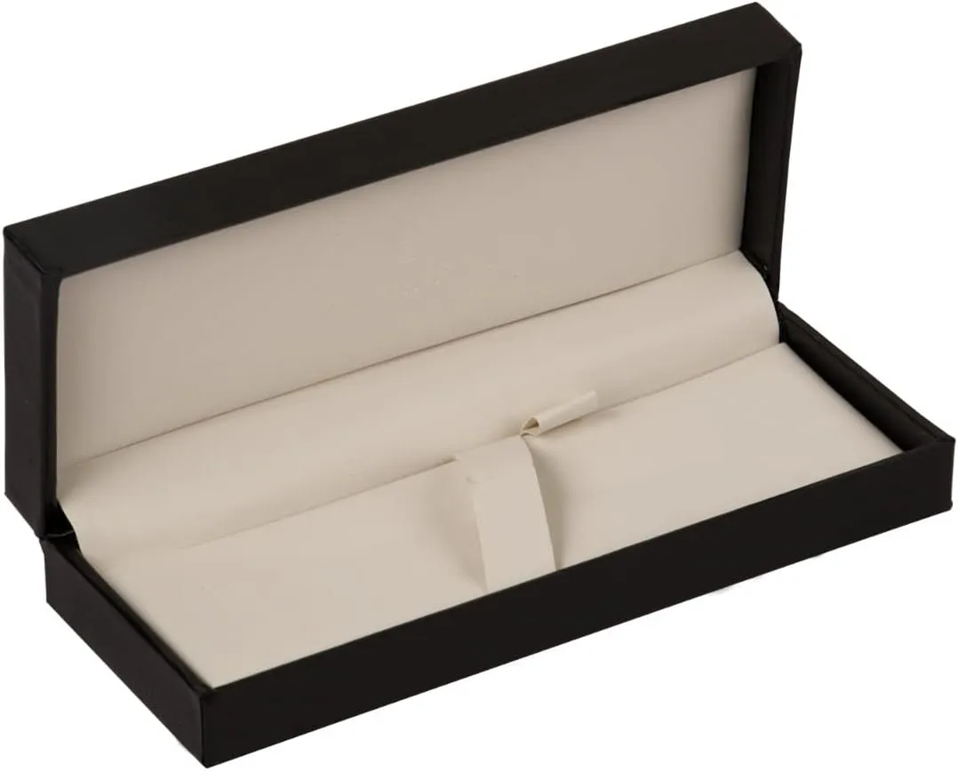 Sheaffer Sagaris Black Rollerball Pen with Chrome Cap and Gold Tone Trim