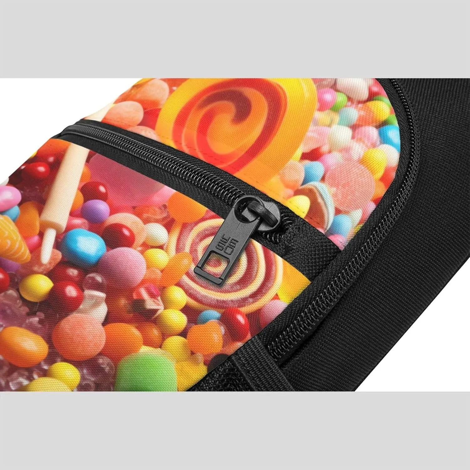 Sling Bag Backpack for Men Women Crossbody Sweet Candies Chest Bag Crossbody Bag for Travel Sport Running