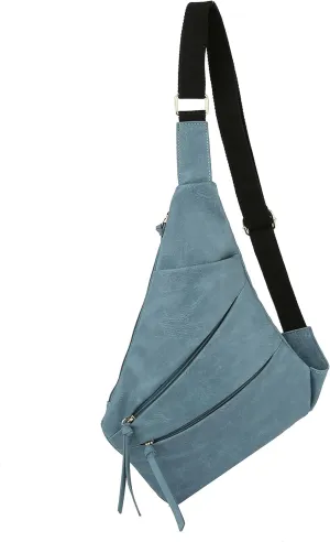 Sling Bag Women Men Crossbody Purse Backpack Small Slim Traveling on Airplane Travel School Work Trendy Fashion - Metro Muse