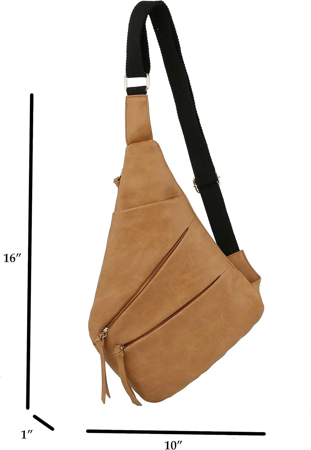 Sling Bag Women Men Crossbody Purse Backpack Small Slim Traveling on Airplane Travel School Work Trendy Fashion - Metro Muse