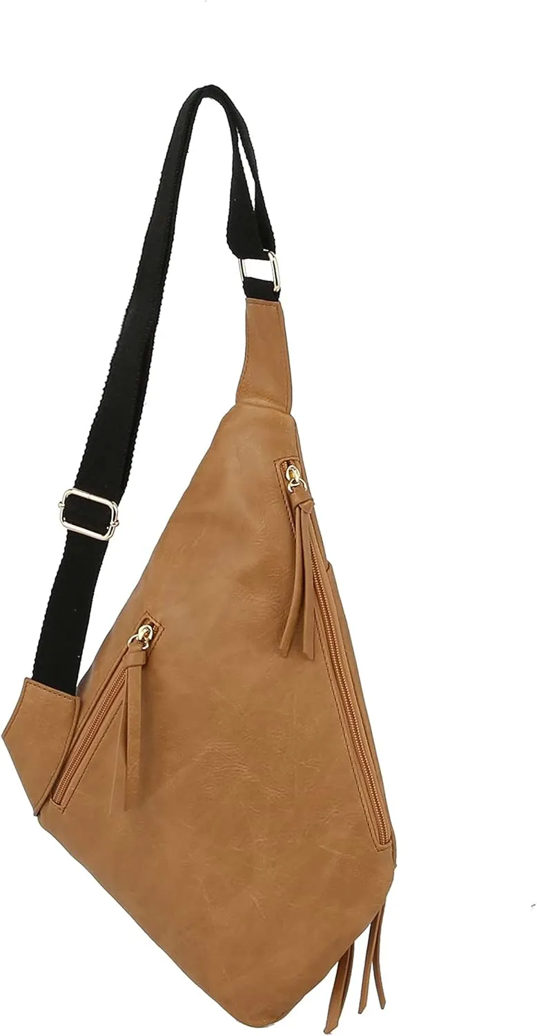 Sling Bag Women Men Crossbody Purse Backpack Small Slim Traveling on Airplane Travel School Work Trendy Fashion - Metro Muse