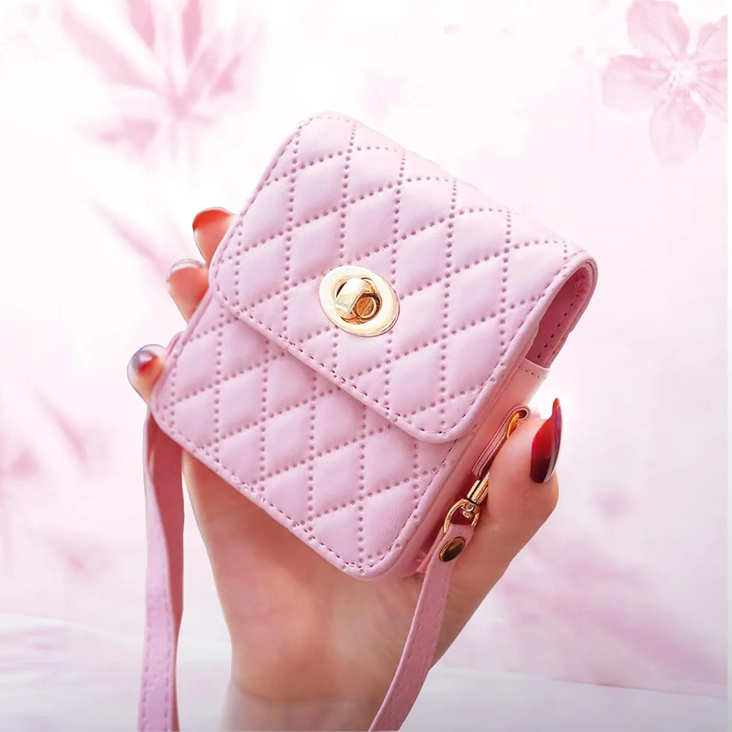 Small Crossbody Bag for Flip Phones - Compatible with Motorola Razr Series and Samsung Galaxy Z Flip Phones