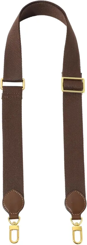 Solid Color Canvas Purse Strap Handbag Strap Adjustable Replacement Cross Bands