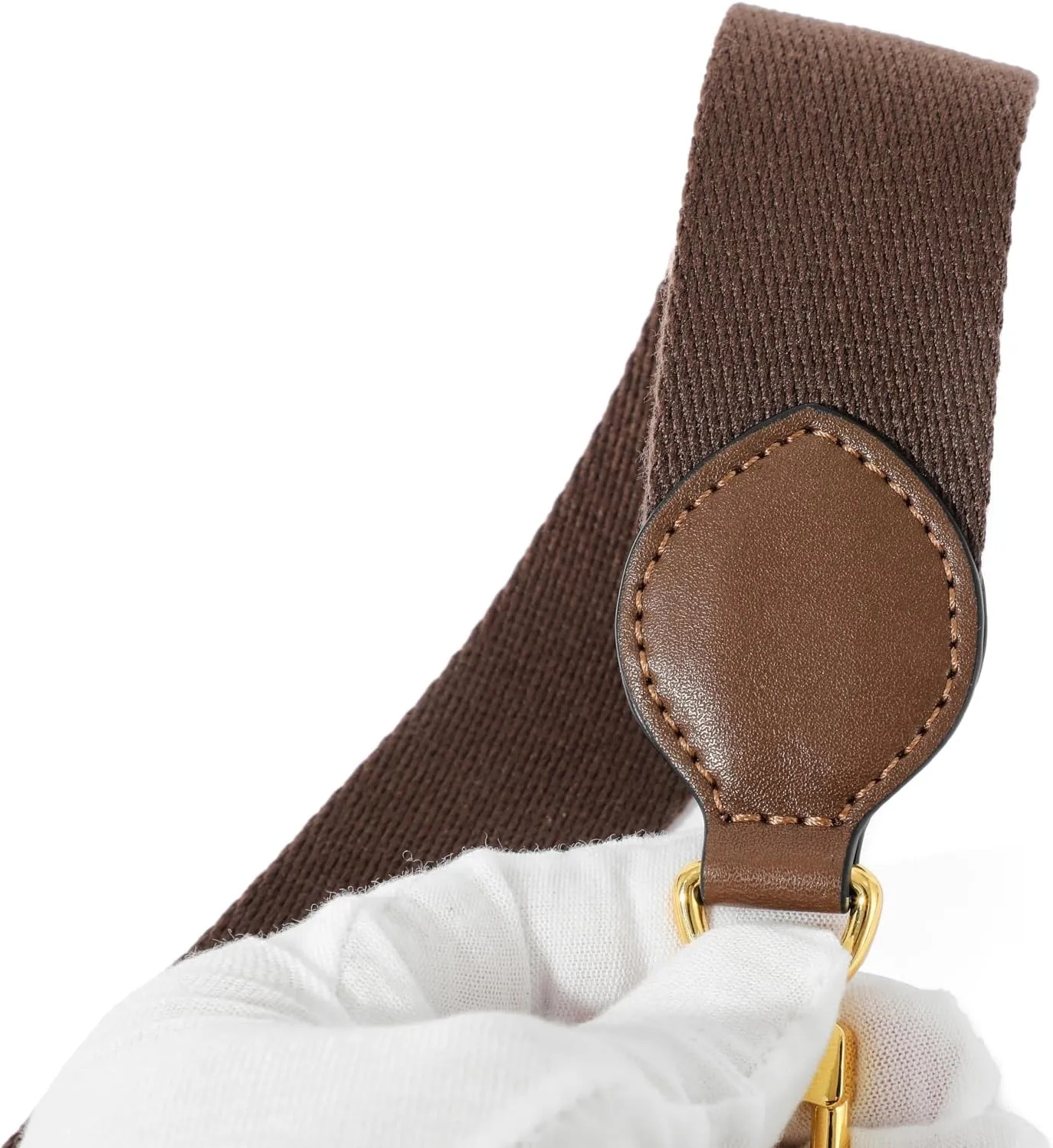 Solid Color Canvas Purse Strap Handbag Strap Adjustable Replacement Cross Bands